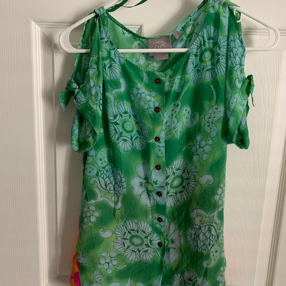 Anthropologie Vanessa Virginia Silk Blouse